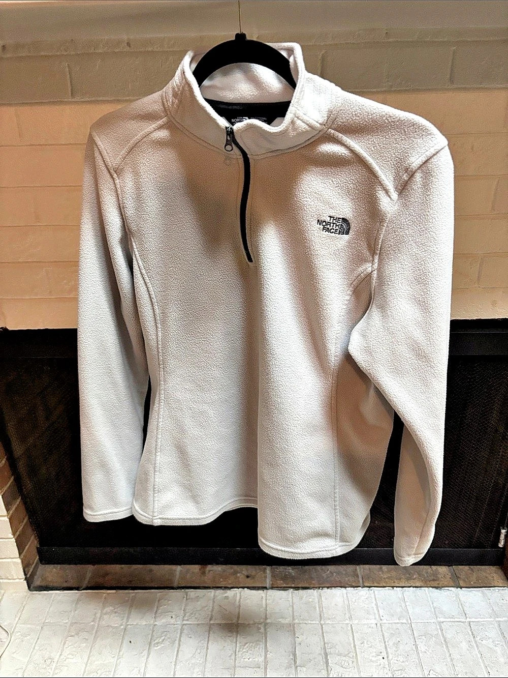 The North Face Women's Glacier Fleece 1/4-Zip Jacket White